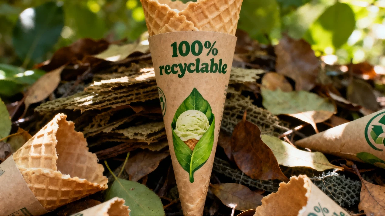 Custom Ice Cream Cone Wrappers 4 Custom Ice Cream Cone Wrappers 4